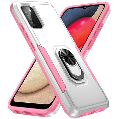 Pioneer Galaxy A02s Case Rotating Ring Stand