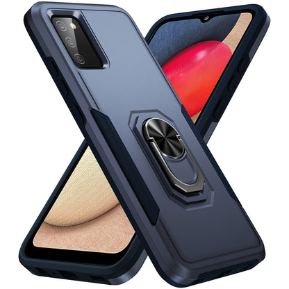 Pioneer Galaxy A02 Case Rotating Ring Stand