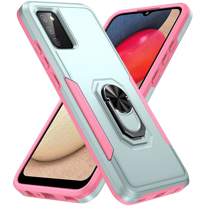 Pioneer Galaxy A02 Case Rotating Ring Stand