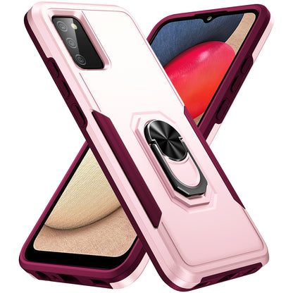 Pioneer Galaxy A02 Case Rotating Ring Stand