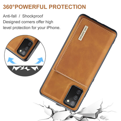 Retro Detachable Fold Wallet Galaxy A02s Case Magnetic Clip