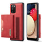 Retro Detachable Fold Card Holder Galaxy A02s Case Magnetic Clip