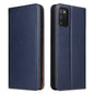 PU Leather Galaxy A02 Case Wallet Stand Texture Deluxe