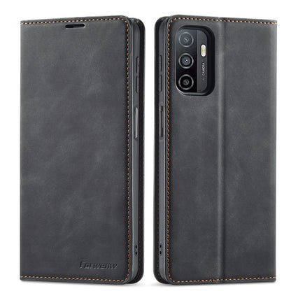 Illusion Slim Retro Leather Galaxy A03 Case Magnetic