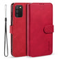 Retro Leather Edge Galaxy A03 Case with Hand Strap