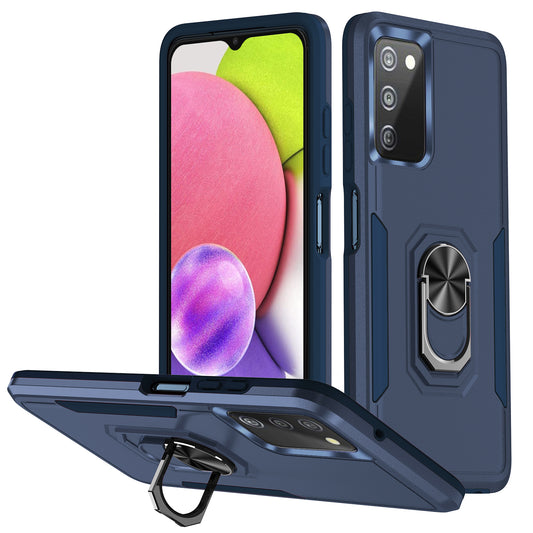 Pioneer Galaxy A03 Core Case Rotating Ring Stand