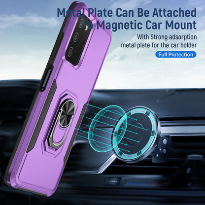 Pioneer Galaxy A03 Core Case Rotating Ring Stand