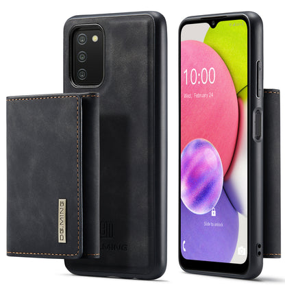 Retro Detachable Fold Wallet Galaxy A03s Case Magnetic Clip