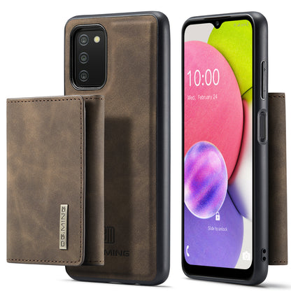 Retro Detachable Fold Wallet Galaxy A03s Case Magnetic Clip