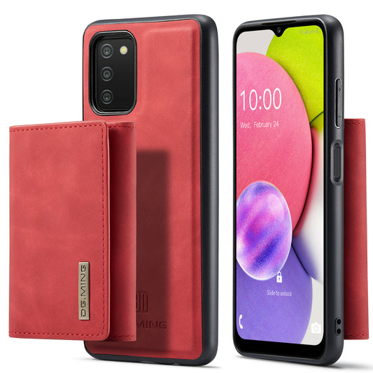 Retro Detachable Fold Wallet Galaxy A03 Case Magnetic Clip