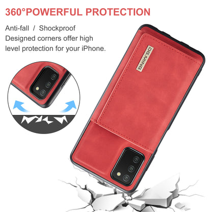 Retro Detachable Fold Wallet Galaxy A03s Case Magnetic Clip