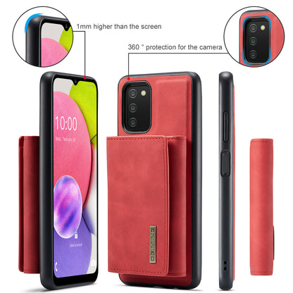 Retro Detachable Fold Wallet Galaxy A03s Case Magnetic Clip