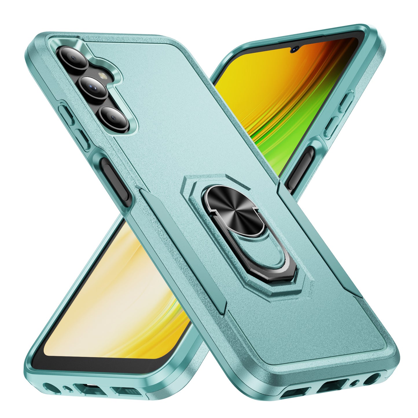 Pioneer Galaxy A05 Case Rotating Ring Stand