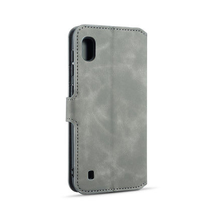 Retro Leather Edge Galaxy A10 Case with Hand Strap