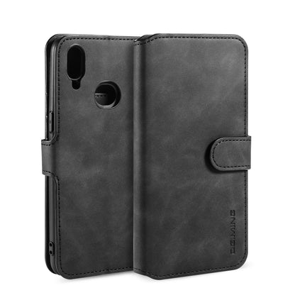 Retro Leather Edge Galaxy A10s Case with Hand Strap