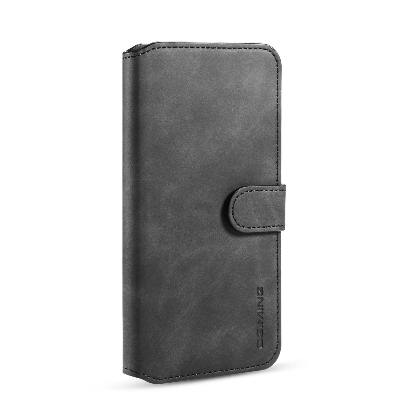 Retro Leather Edge Galaxy A10s Case with Hand Strap