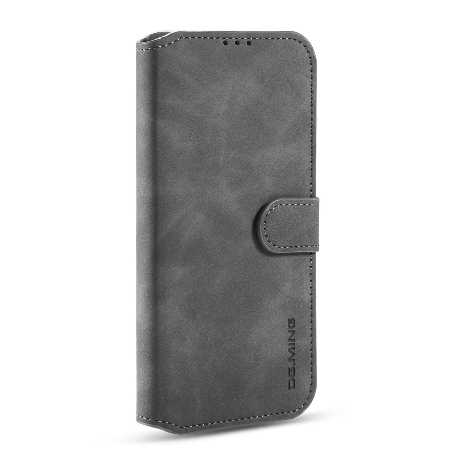 Retro Leather Edge Galaxy A11 Case with Hand Strap