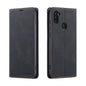 Illusion Slim Retro Leather Galaxy A11 Case Magnetic