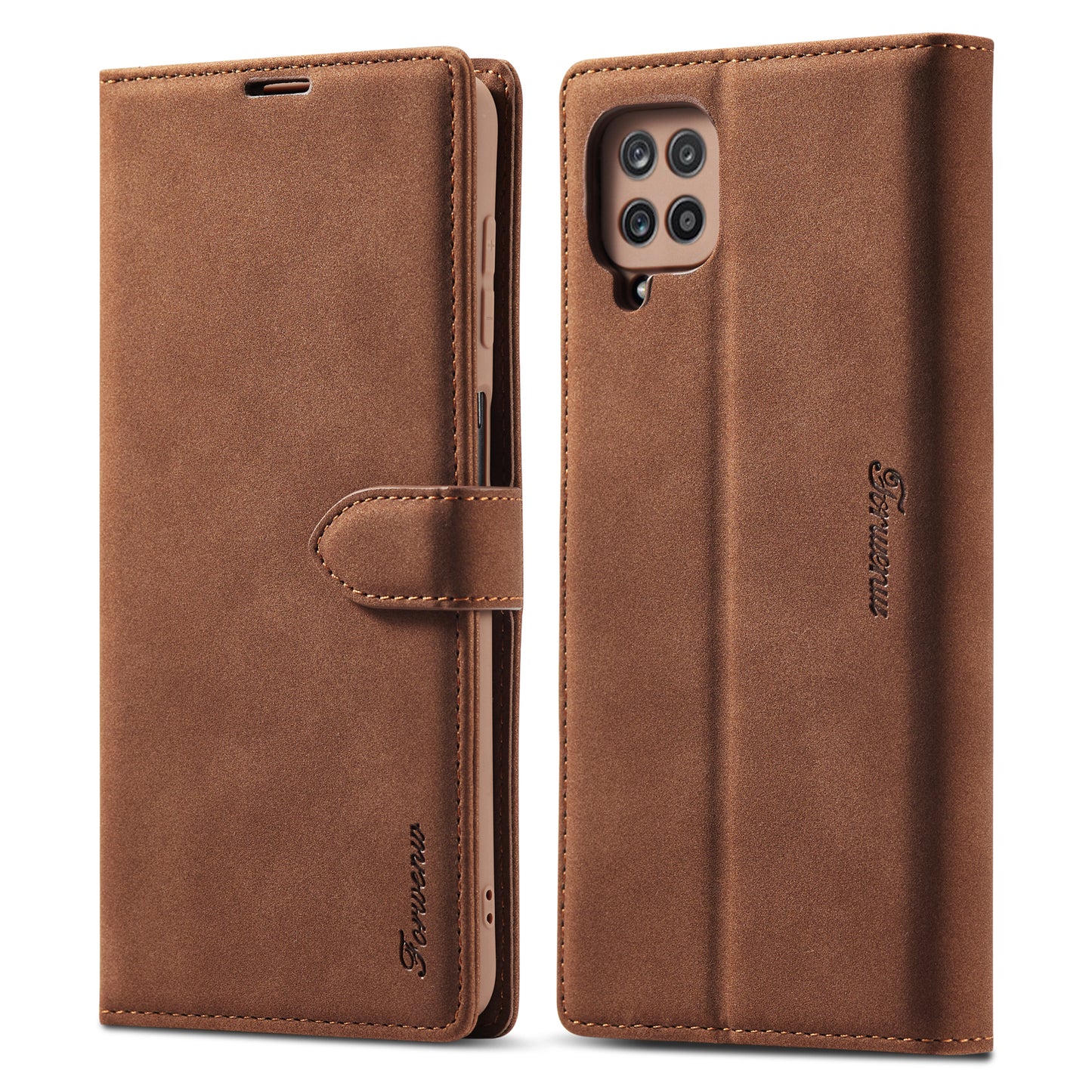 Gentry Slim Wallet Stand Galaxy A12 Case Buckle