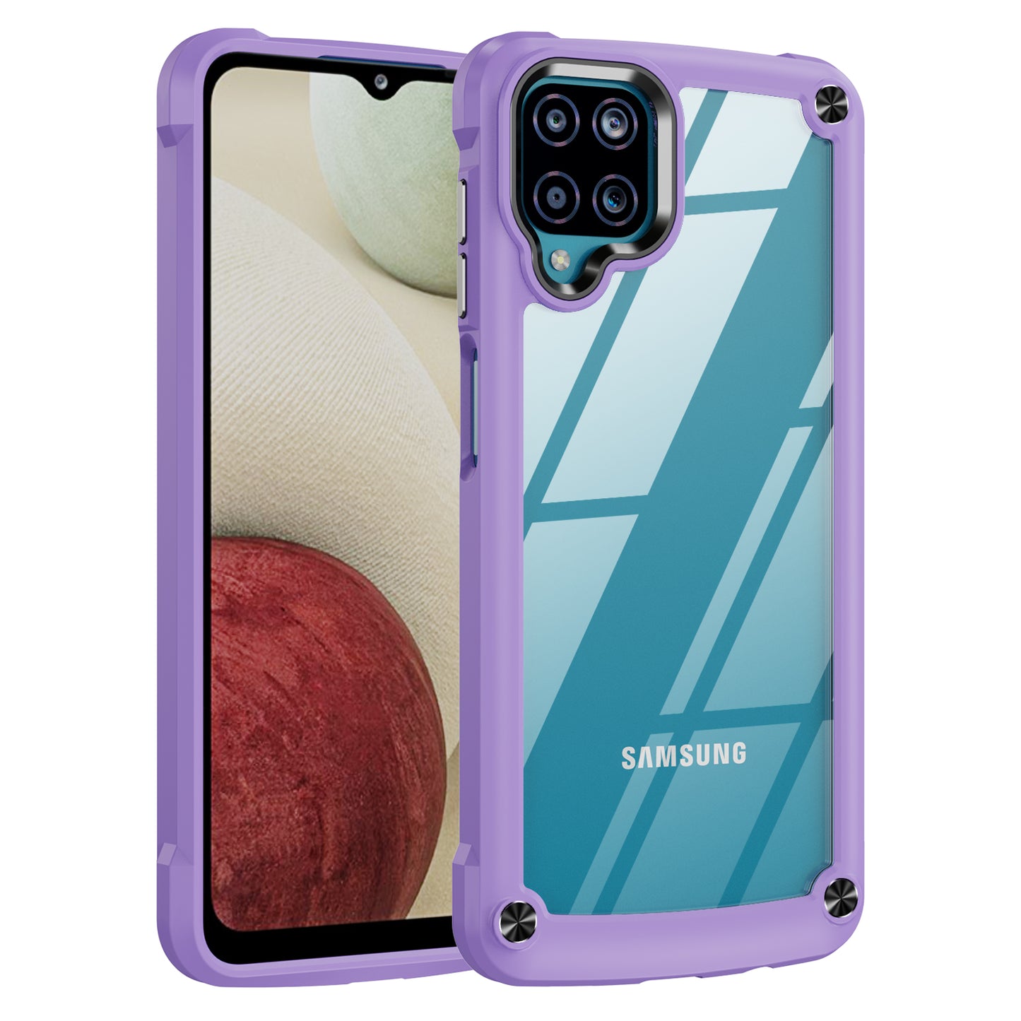 Goldwing Camera Protection Clear Galaxy A12 Case