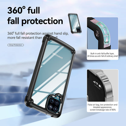 Goldwing Camera Protection Clear Galaxy A12 Case