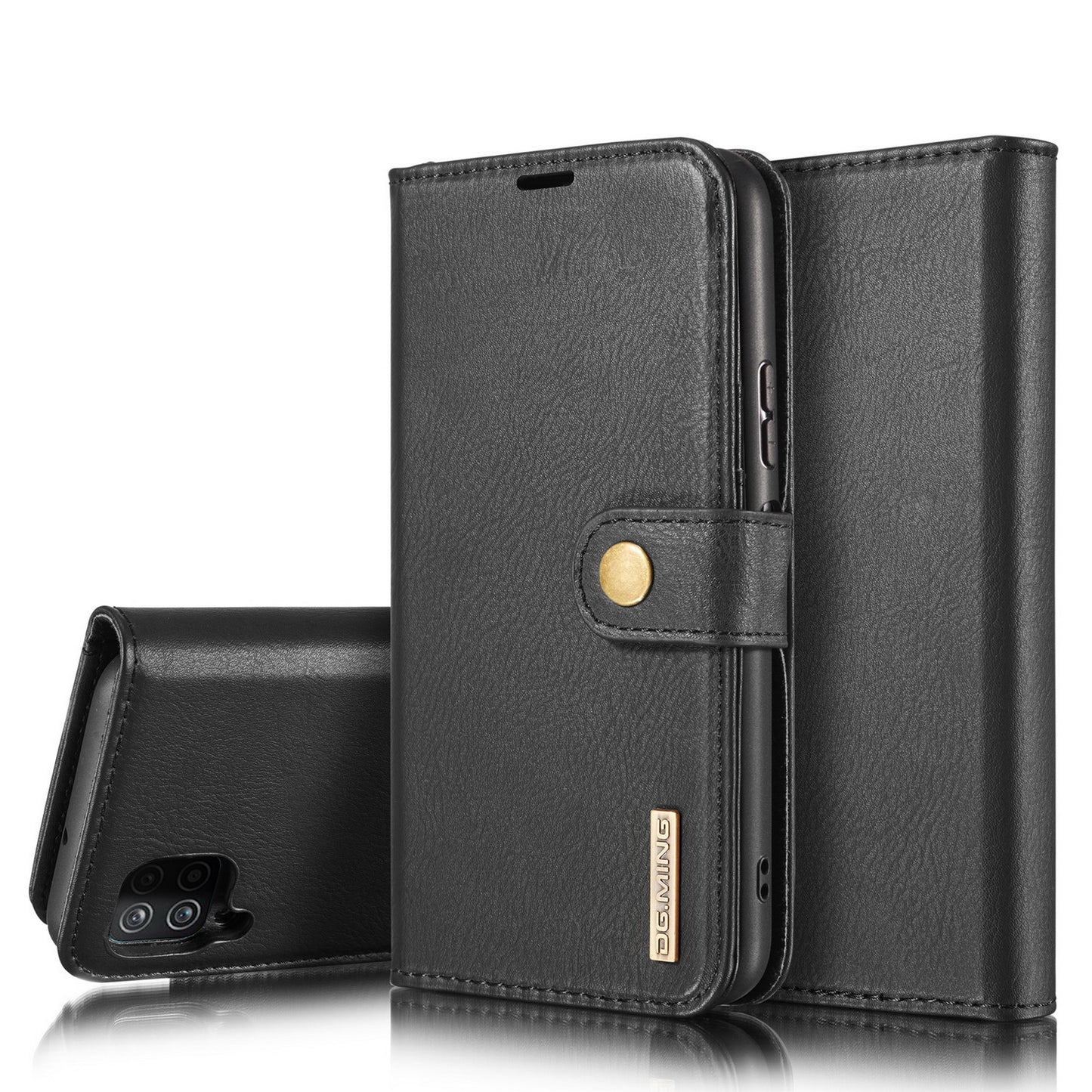 Wallet Detachable 2 In 1 Buckle Galaxy A12 Case Magnetic