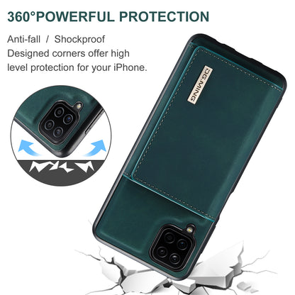 Retro Detachable Fold Wallet Galaxy A12 Case Magnetic Clip