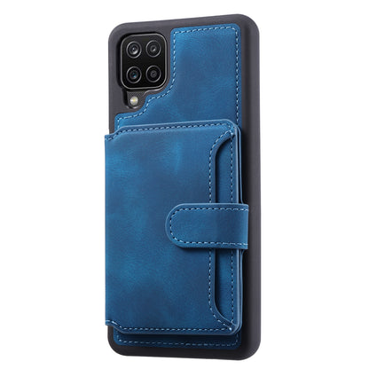 Fantasy Card Slots Buckle Galaxy A12 Case Leather Anti-theft