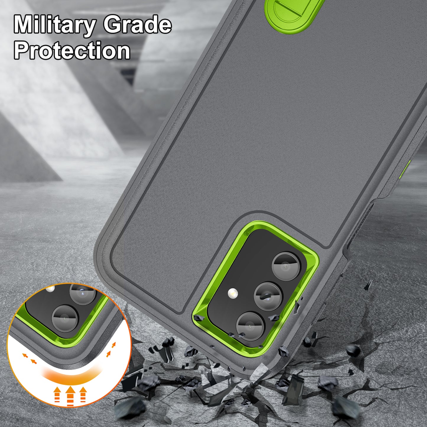 Defender Stand Galaxy A13 Case Military Protection