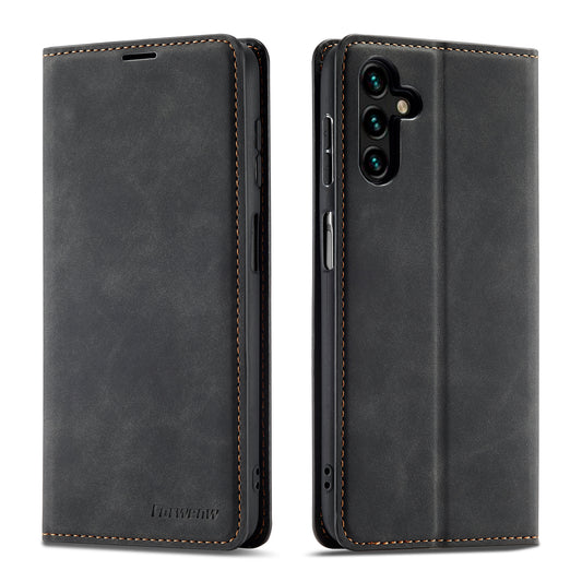 Illusion Slim Retro Leather Galaxy A23 Case Magnetic