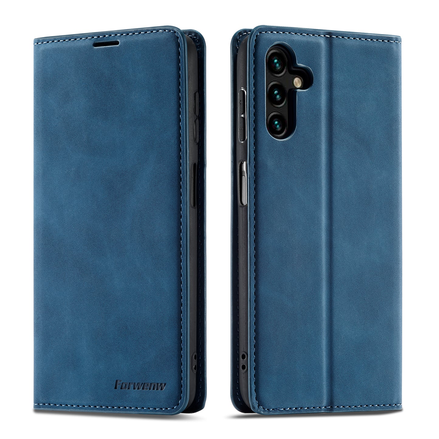 Illusion Slim Retro Leather Galaxy A25 Case Magnetic