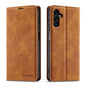 Illusion Slim Retro Leather Galaxy A25 Case Magnetic