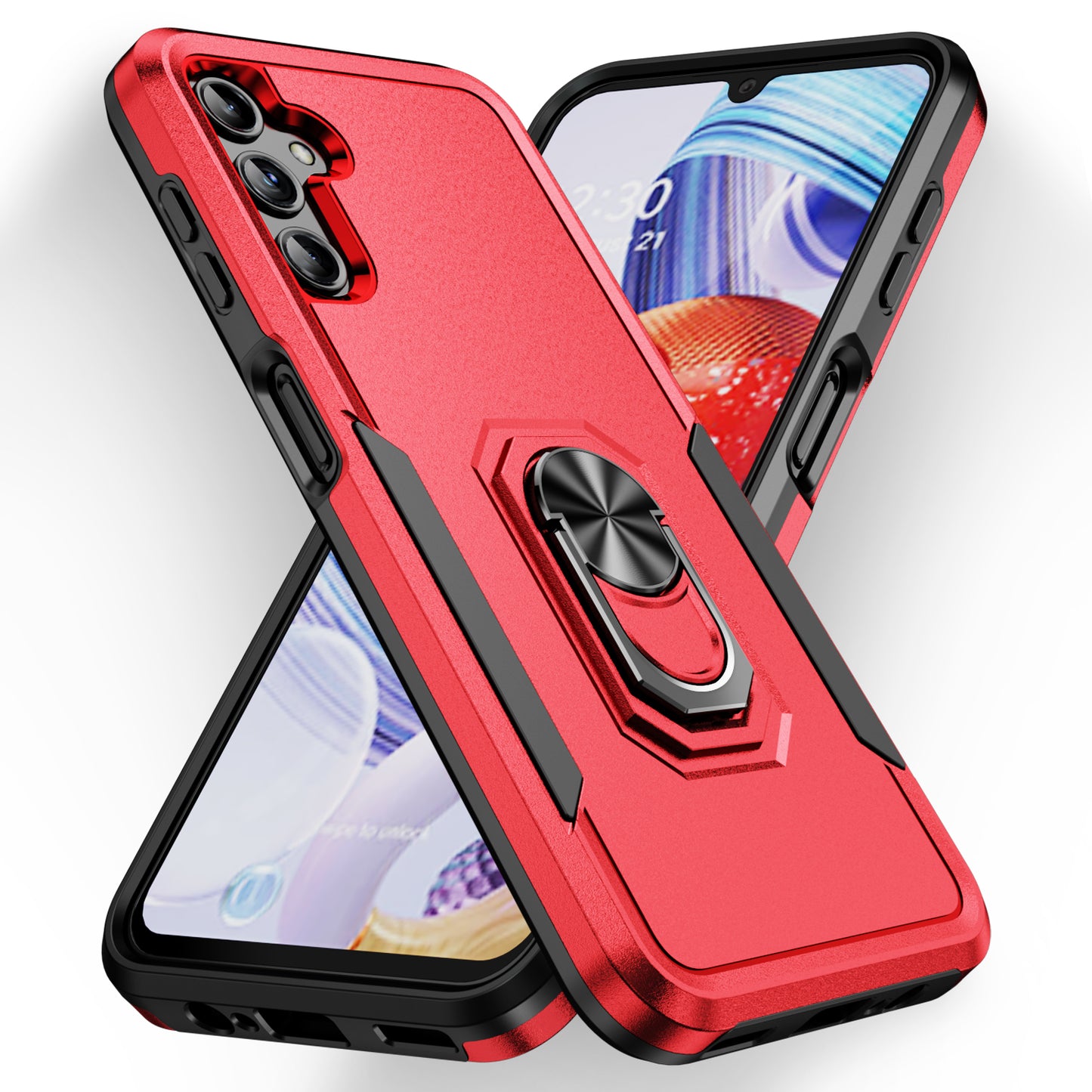 Pioneer Galaxy A34 Case Rotating Ring Stand