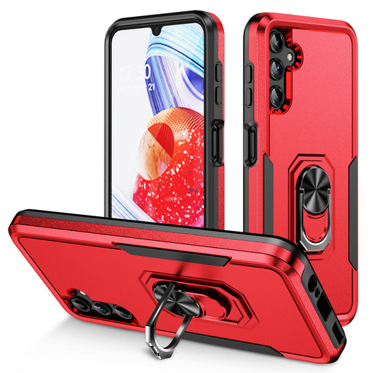 Pioneer Galaxy A14 Case Rotating Ring Stand