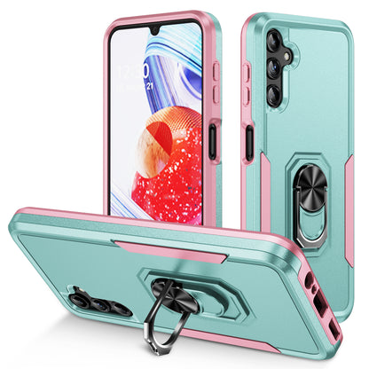 Pioneer Galaxy A14 Case Rotating Ring Stand