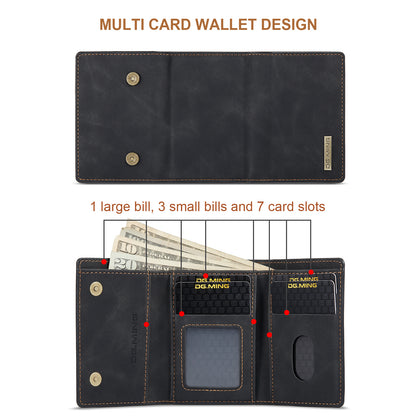 Retro Detachable Fold Wallet Galaxy A14 Case Magnetic Clip