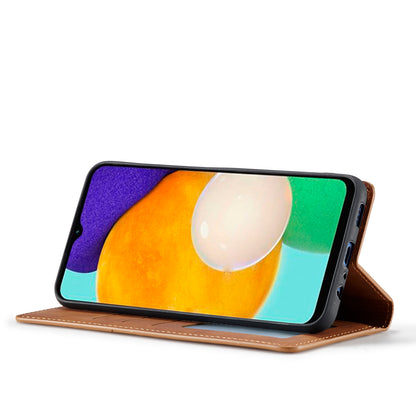 Illusion Slim Retro Leather Galaxy A34 Case Magnetic