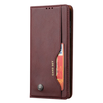 Classical Knead Leather Galaxy A14 Case with Notes Pocket