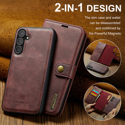 Wallet Detachable 2 In 1 Buckle Galaxy A15 Case Magnetic