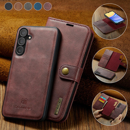 Wallet Detachable 2 In 1 Buckle Galaxy A15 Case Magnetic