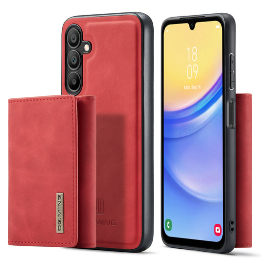 Retro Detachable Fold Wallet Galaxy A15 Case Magnetic Clip