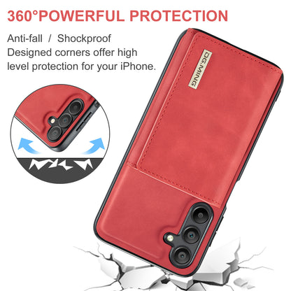 Retro Detachable Fold Wallet Galaxy A15 Case Magnetic Clip