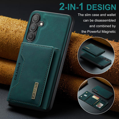 Retro Detachable Fold Card Holder Galaxy A15 Case Magnetic Clip