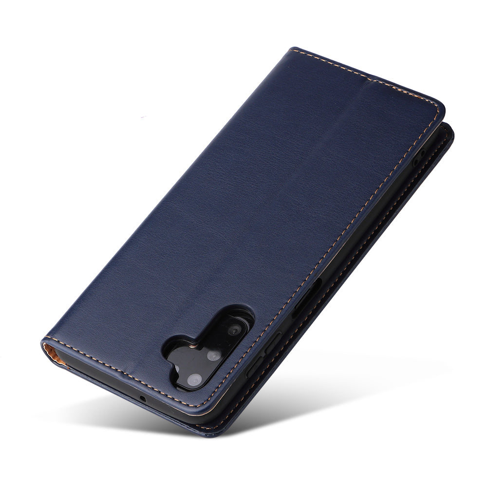 PU Leather Galaxy A25 Case Wallet Stand Texture Deluxe