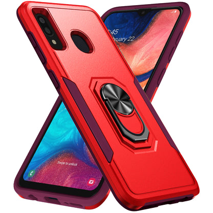 Pioneer Galaxy A30 Case Rotating Ring Stand