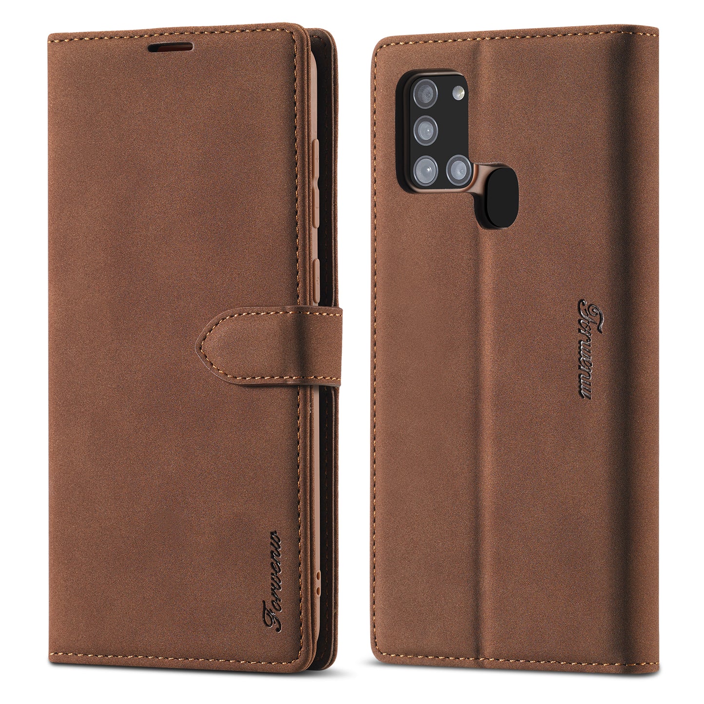 Gentry Slim Wallet Stand Galaxy A02s Case Buckle