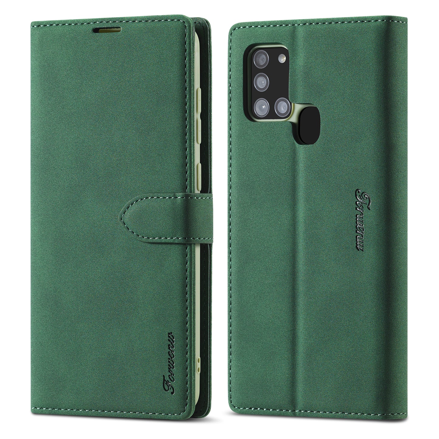 Gentry Slim Wallet Stand Galaxy A21s Case Buckle