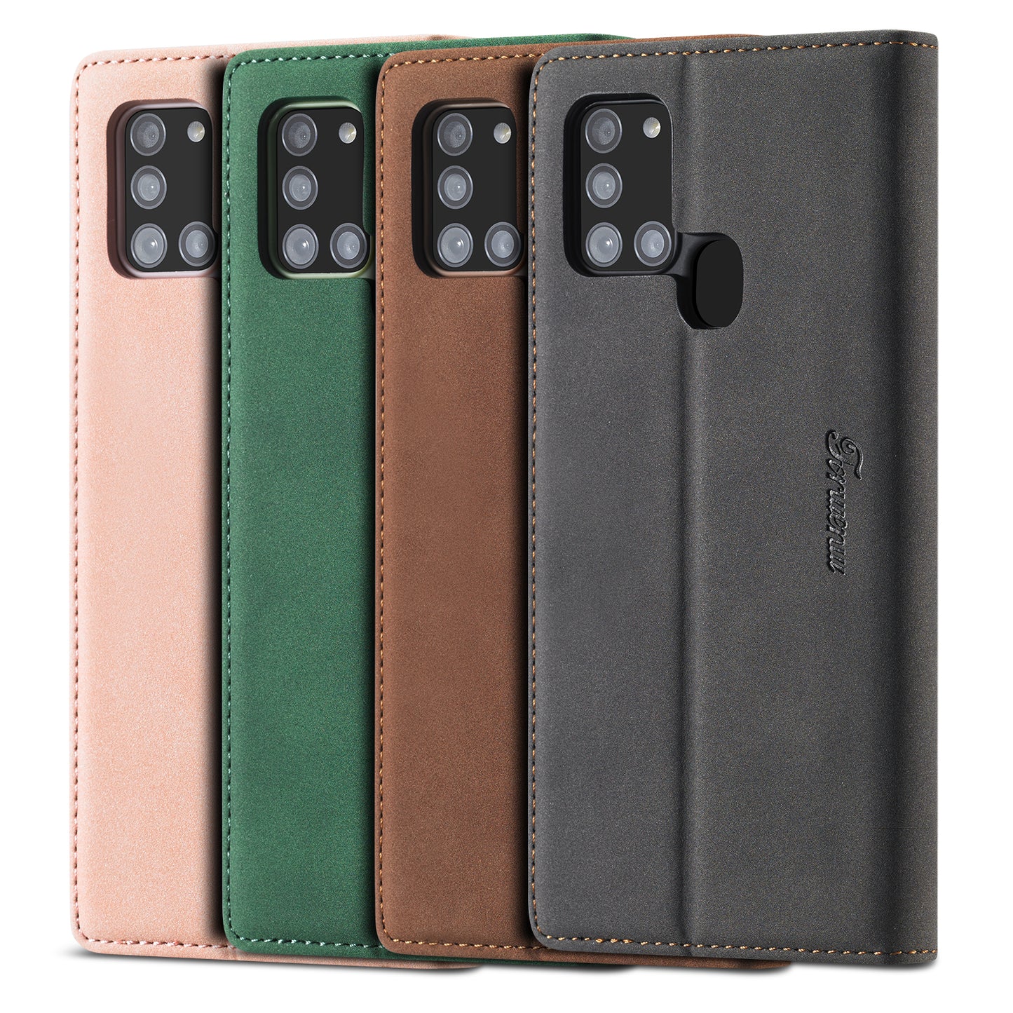 Gentry Slim Wallet Stand Galaxy A21s Case Buckle