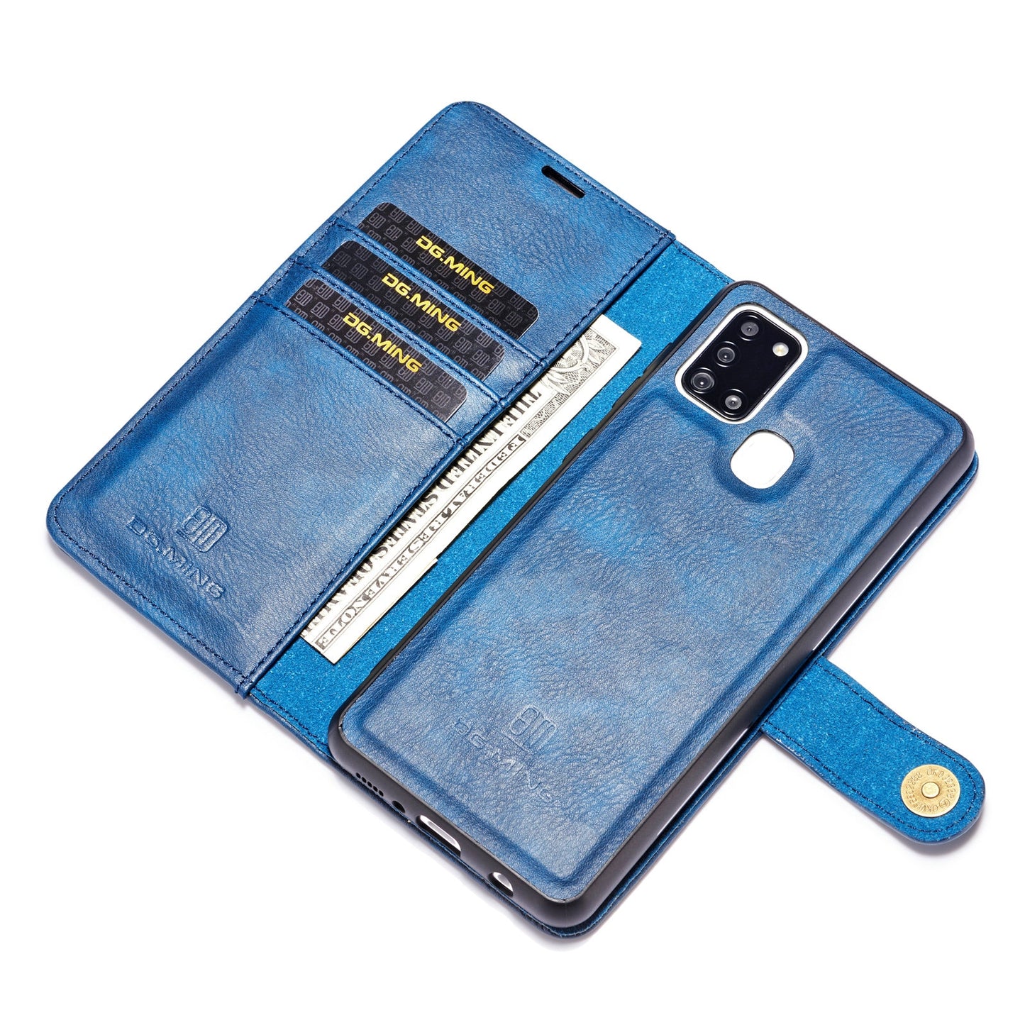 Wallet Detachable 2 In 1 Buckle Galaxy A21s Case Magnetic