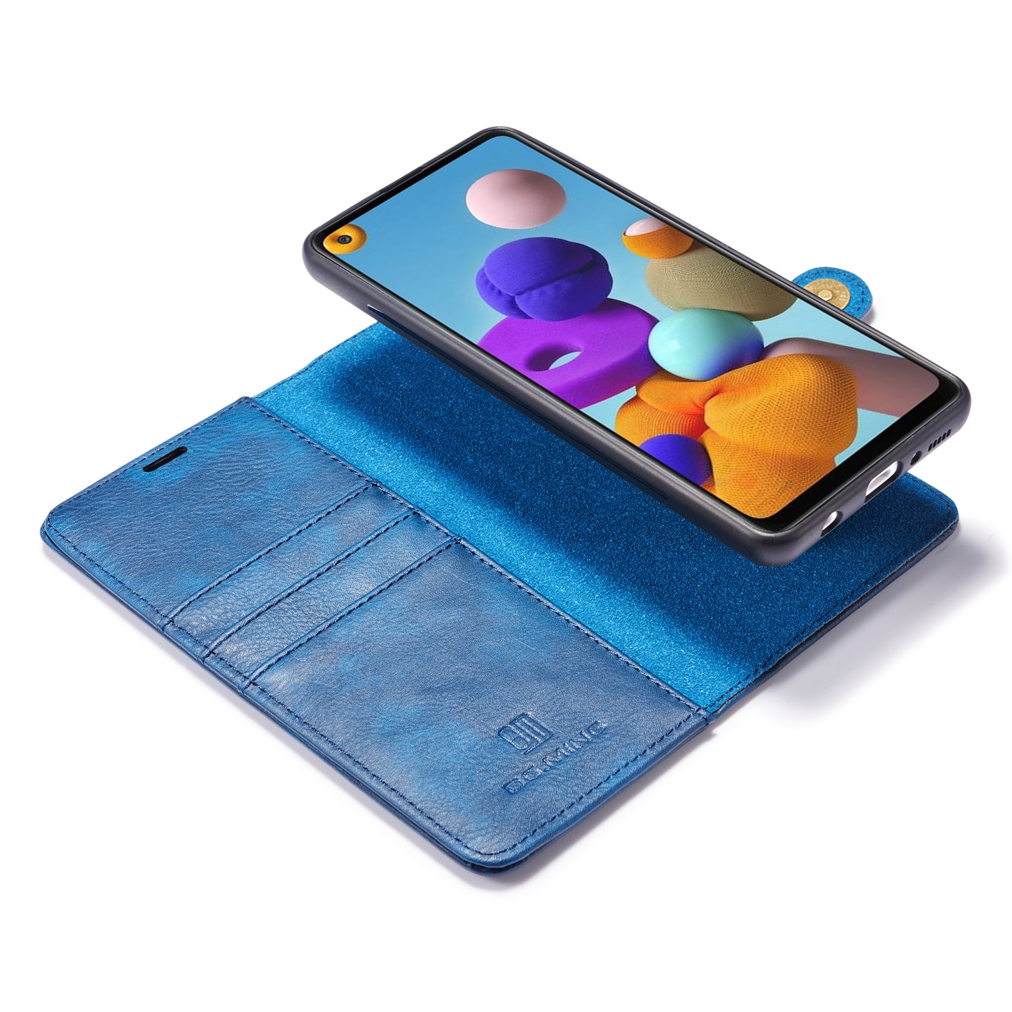 Wallet Detachable 2 In 1 Buckle Galaxy A21s Case Magnetic